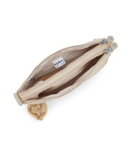KIPLING CLASSIC ALVAR Bolso bandolera mediano beige brillante - Bolsos Mujer - 3