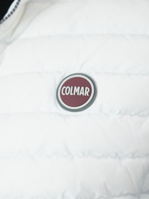 REPUNK Chaqueta de plumas sin mangas blanco - Chaquetas sin mangas para hombre.