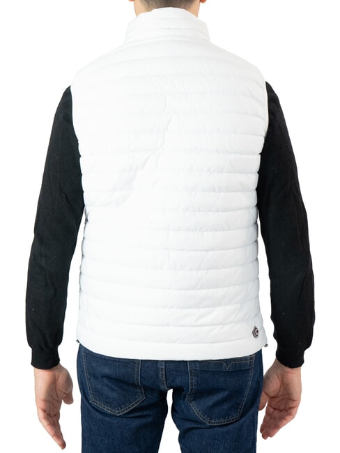 REPUNK Chaqueta de plumas sin mangas blanco - Chaquetas sin mangas para hombre.