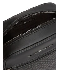 TOMMY HILFIGER TH WOVEN Bolso peque&ntilde;o con bolsillo negro - Bandoleras Hombre - 5