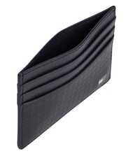 TOMMY HILFIGER TH EMBOSSED Tarjetero de cuero espacio azul - Carteras Hombre - 3