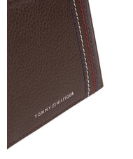 TOMMY HILFIGER TH CENTRAL Cartera de cuero granos de caf&eacute; - Carteras Hombre - 3
