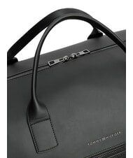 TOMMY HILFIGER TH WOVEN Bolso negro - Bolsas de viaje - 4