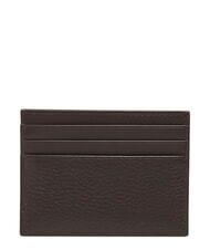 TOMMY HILFIGER TH CENTRAL Tarjetero de cuero granos de caf&eacute; - Carteras Hombre - 2