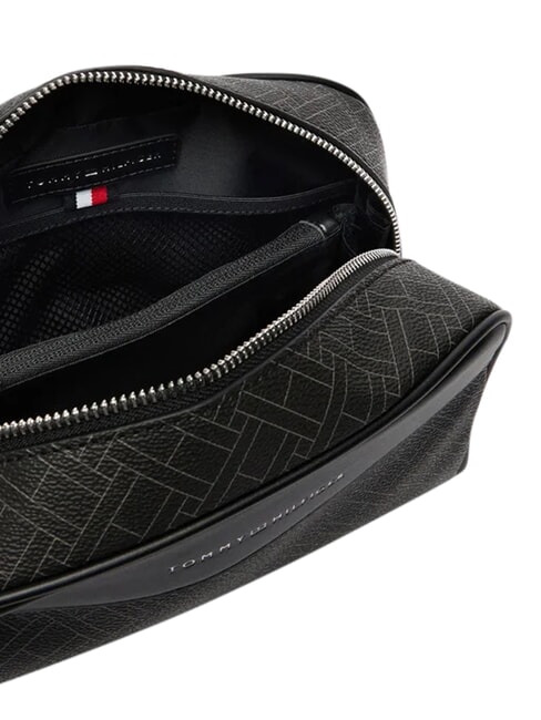 TH FLAG MONOGRAM Estuche de belleza negro - Neceser