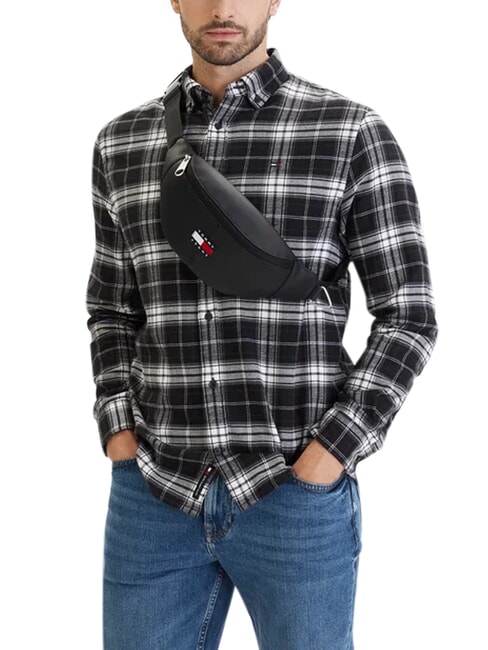 TJ ESS DAILY PU Bolsa negro - Ri&ntilde;oneras