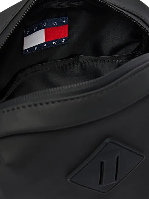 TJ DAILY ELEVATED Bolso de hombro negro - Bandoleras Hombre