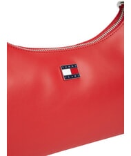 TOMMY HILFIGER TJ CITY CHARM Bolso de hombro rojo zafiro - Bolsos Mujer - 4