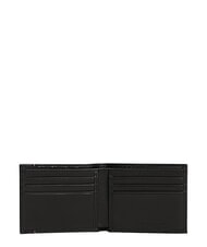 TOMMY HILFIGER TH CENTRAL Cartera con tarjetero, de piel. negro - Carteras Hombre - 3