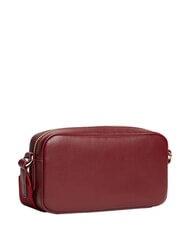 TOMMY HILFIGER TH ESSENTIAL Minibolso de hombro terciopelo granate - Bolsos Mujer - 3