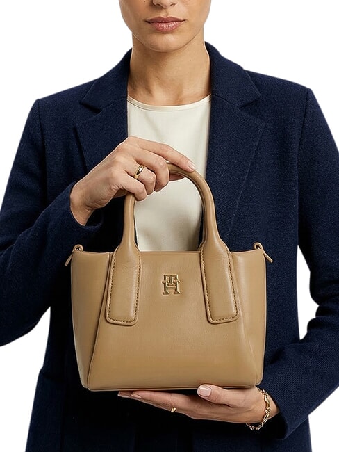 TH ESSENTIAL Minibolso de hombro lienzo de safari - Bolsos Mujer