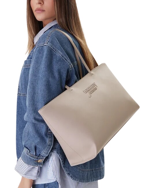 TJ MUST bolso de mano piedra - Bolsos Mujer