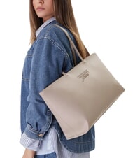 TOMMY HILFIGER TJ MUST bolso de mano piedra - Bolsos Mujer - 2