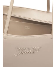 TOMMY HILFIGER TJ MUST bolso de mano piedra - Bolsos Mujer - 6