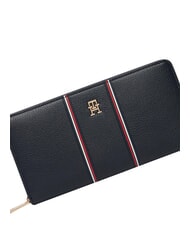 TOMMY HILFIGER TH ICON Cartera grande con cremallera. espacio azul - Carteras Mujer - 3