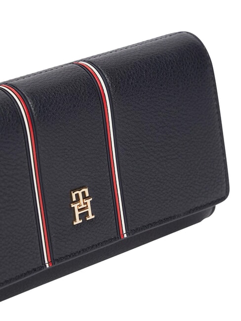 TH ICON Cartera grande con solapa espacio azul - Carteras Mujer