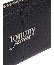 TOMMY HILFIGER TJ BOLD Cartera con cremallera y monedero negro - Carteras Mujer - 3