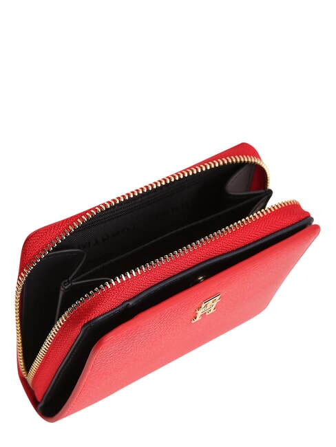 TH ICON Cartera mediana con cremallera rojo primario - Carteras Mujer