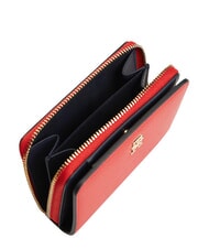 TOMMY HILFIGER TH ICON Cartera mediana con cremallera rojo primario - Carteras Mujer - 5