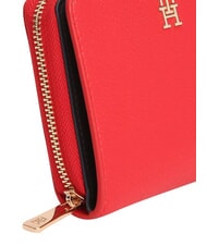 TOMMY HILFIGER TH ICON Cartera mediana con cremallera rojo primario - Carteras Mujer - 6