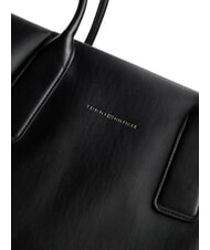 TOMMY HILFIGER TH ESSENTIAL Bolso de hombro negro - Bolsos Mujer - 5
