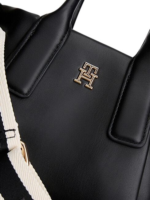 TH ESSENTIAL Minibolso de hombro negro - Bolsos Mujer