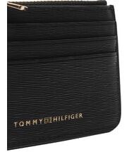 TOMMY HILFIGER TH MODERN titular de tarjeta de cr&eacute;dito negro - Carteras Mujer - 4