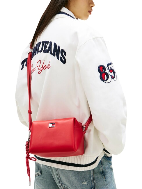 TJ CITY CHARM Minibolso de hombro rojo zafiro - Bolsos Mujer