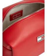 TOMMY HILFIGER TJ CITY CHARM Minibolso de hombro rojo zafiro - Bolsos Mujer - 4