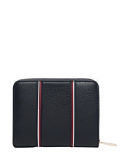 TOMMY HILFIGER TH ICON Cartera mediana con cremallera espacio azul - Carteras Mujer - 2