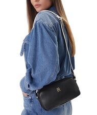 TOMMY HILFIGER TH ESSENTIAL Minibolso de hombro negro - Bolsos Mujer - 2