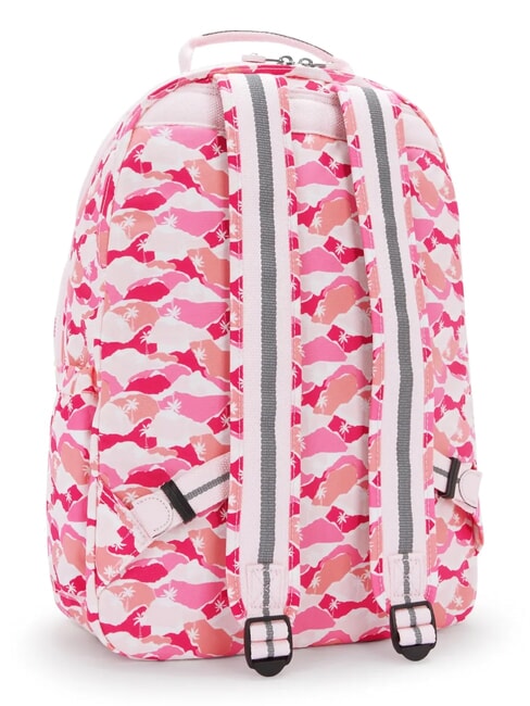 SEOUL LAP Mochila con bolsillo para port&aacute;til de 15" palmera rosa - Mochilas Escuela & Tiempo Libre