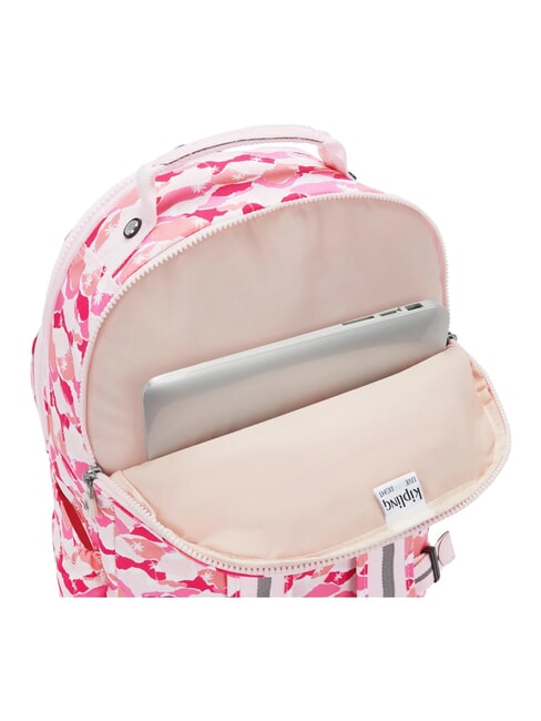 SEOUL LAP Mochila con bolsillo para port&aacute;til de 15" palmera rosa - Mochilas Escuela & Tiempo Libre