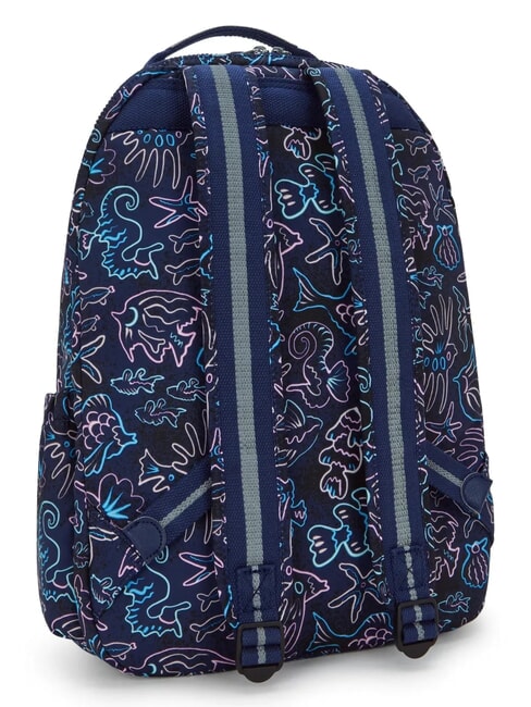SEOUL LAP Mochila con bolsillo para port&aacute;til de 15" pez disco - Mochilas Escuela & Tiempo Libre