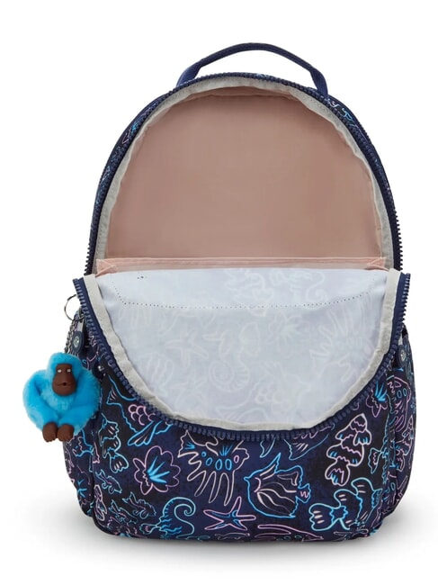 SEOUL LAP Mochila con bolsillo para port&aacute;til de 15" pez disco - Mochilas Escuela & Tiempo Libre