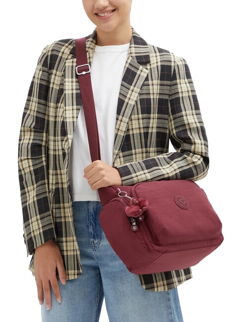 GABB Bolso bandolera grande vino de sal&oacute;n - Bolsos Mujer