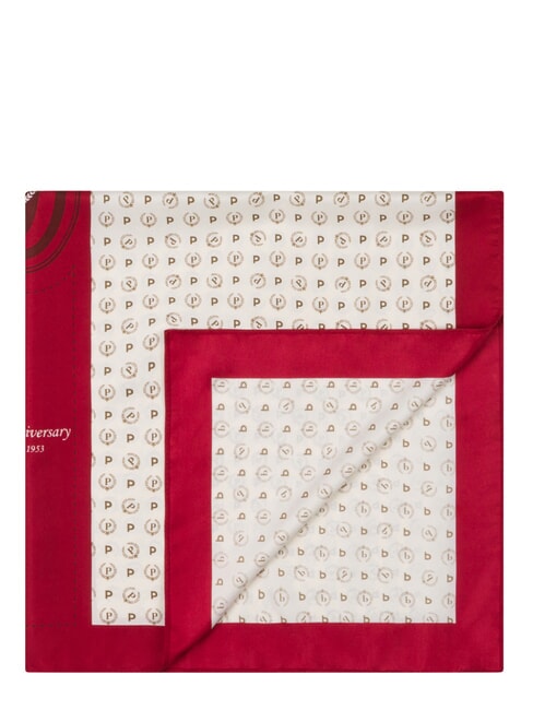 HERITAGE Bufanda estampada Marfil / lac - Bufandas