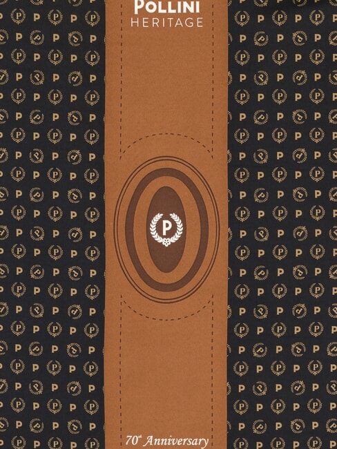 HERITAGE Bufanda estampada negro marr&oacute;n - Bufandas