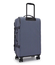 KIPLING SPONTANEOUS M Carro mediano azul 3D - Trolley Semirr&iacute;gidos - 4