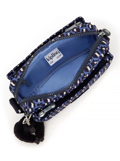 ABANU PRT Minibolso de hombro azul 3D - Bolsos Mujer