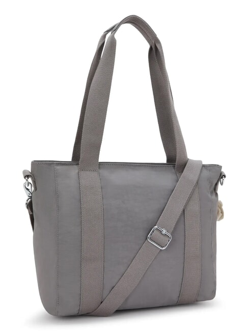 ASSENI S Shopper con bandolera gris acogedor - Bolsos Mujer