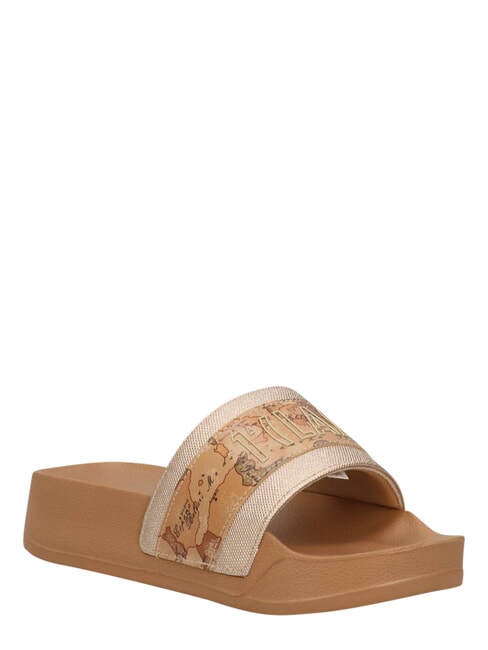 GEO Zapatilla alta platino / beige geo - Zapatos Mujer