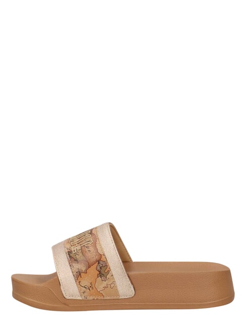 GEO Zapatilla alta platino / beige geo - Zapatos Mujer