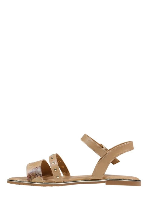 GEO Sandalias Geom&eacute;trico beige/camel - Zapatos Mujer