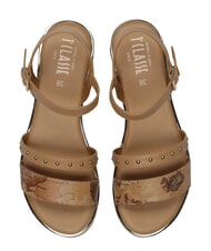 ALVIERO MARTINI PRIMA CLASSE GEO Sandalias Geom&eacute;trico beige/camel - Zapatos Mujer - 6