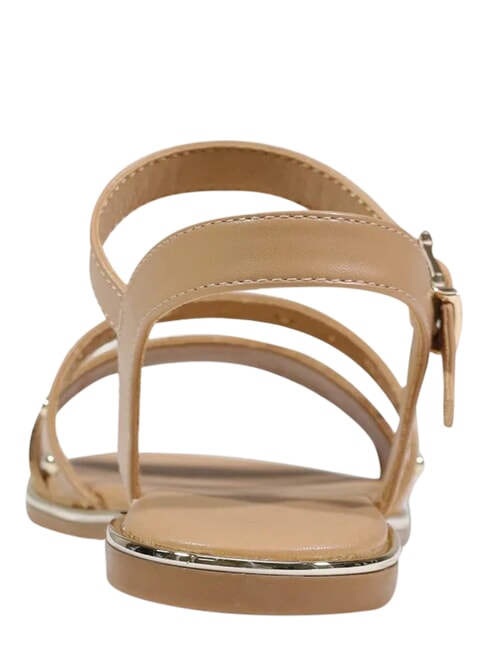 GEO Sandalias Geom&eacute;trico beige/camel - Zapatos Mujer