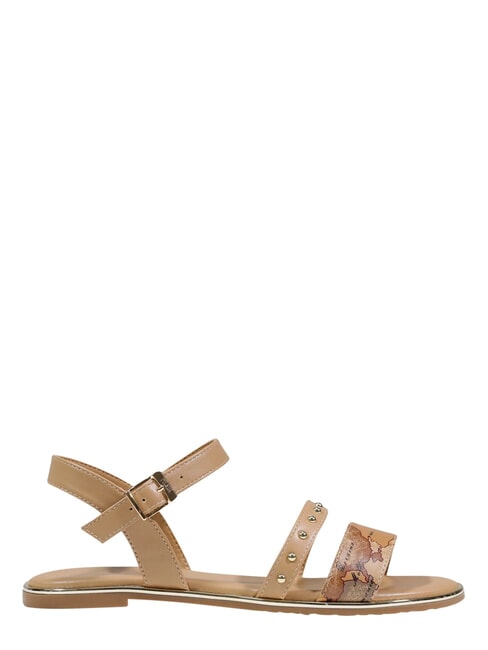 GEO Sandalias Geom&eacute;trico beige/camel - Zapatos Mujer