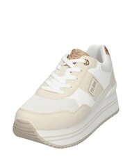 ALVIERO MARTINI PRIMA CLASSE GEO Zapatillas beige/blanco roto/beige geom&eacute;trico - Zapatos Mujer - 6