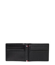 TOMMY HILFIGER TH EMBOSSED Cartera con tarjetero, de piel. negro - Carteras Hombre - 4