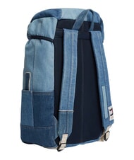 TOMMY HILFIGER TJ DENIM PATCHWORK Mochila con m&uacute;ltiples bolsillos, de mezclilla. parche de mezclilla - Mochilas Escuela & Tiempo Libre - 3